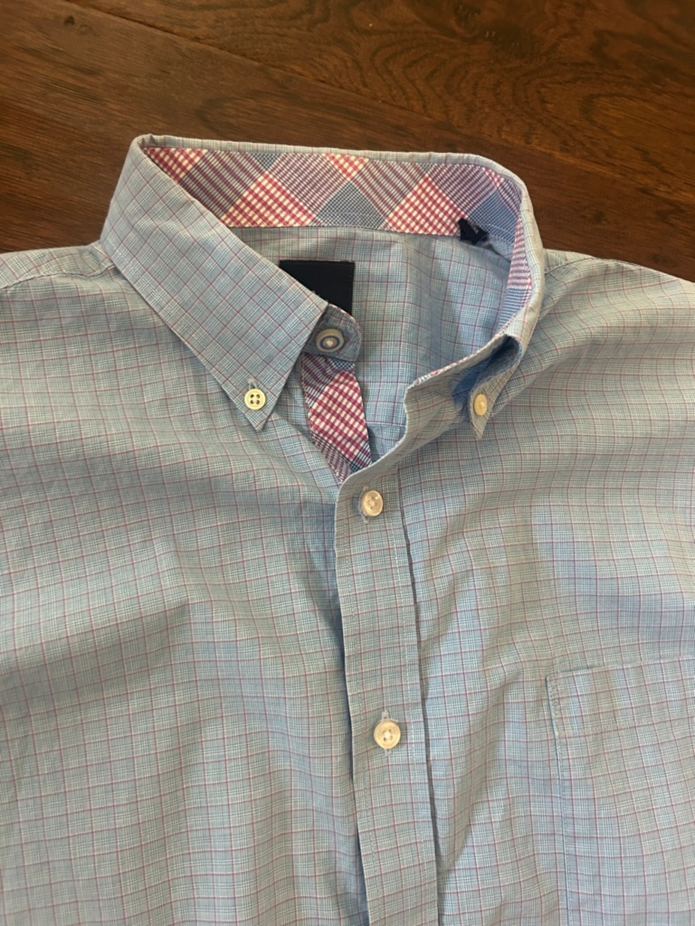Tailorbyrd Collection Light Blue Button-Down Dress Shirt - Picture 2 of 5
